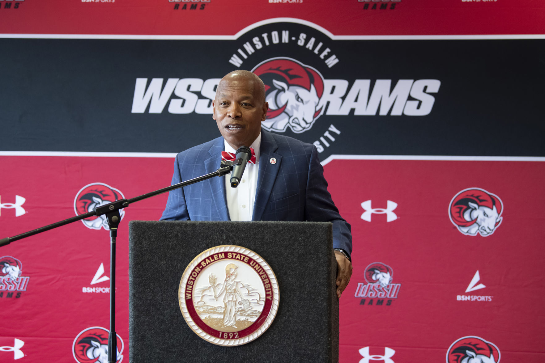 Athletic Director Etienne Thomas Press Conference